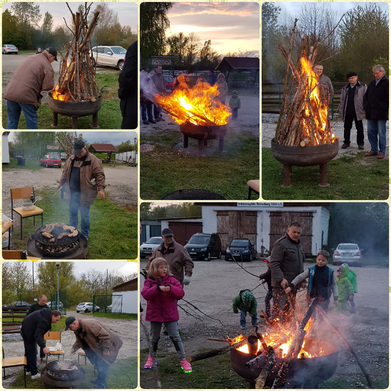 Osterfeuer 2017 Collage: Britt Rotha